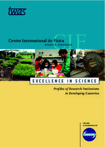 CIF  Centro Internacional de Física BOGOTÁ, COLOMBIA