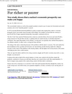 For richer or poorer - Las Vegas Sun  1 of 1 http://www.lasvegassun.com/news/2008/apr/19/richer-or-poorer/