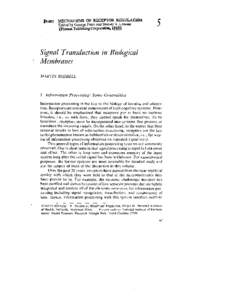 P om:  MECHANISMS OF RECEPTOR REGULATION E&ted by George Paste and SfanLey?‘. L~OO~LB (Plenum Publishing Corpoxatrort !B_sz).