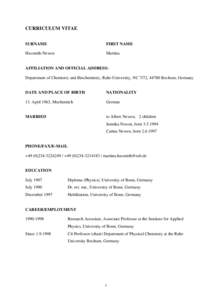 Microsoft Word - Havenith Lebenslauf Engl-2.doc