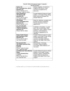 Healthcare reform in the United States / Presidency of Lyndon B. Johnson / Government of California / Medi-Cal / Medicine / Durable medical equipment / Medicare / Fax / Home medical equipment / Technology / Medical equipment / Federal assistance in the United States