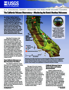 Plate tectonics / Cascade Range / Cascade Volcanoes / Volcano / Volcanic hazards / Types of volcanic eruptions / Lassen Peak / Prediction of volcanic activity / Geology of the Lassen volcanic area / Geology / Volcanology / Lassen Volcanic National Park