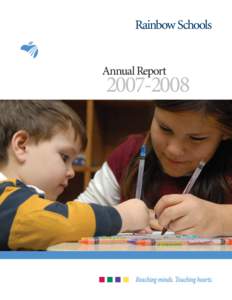Annual Report[removed] Welcome to Rainbow Schools