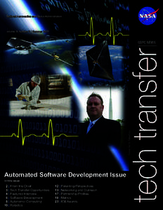 Autonomic computing / Goddard Space Flight Center / Computer / Robot / Multiagent systems product lines / Software engineering / IBM / Self-management / Electronics / Artificial intelligence / Computing / Technology