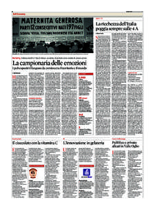 30  Il Sole 24 Ore Venerdì 21 Novembre 2008 Soft Economy AGF