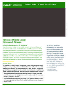 EnergySmart Schools Case Study: Homewood Middle School