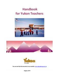 Microsoft Word - Handbook for Yukon Teachers - final draft