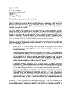 Long Island Sound / Rockefeller family / Westchester County /  New York / White Plains /  New York / Teatown Lake Reservation / Conservation easement / Stormwater / New York / Environment / Water pollution