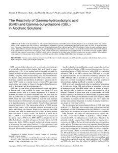 J Forensic Sci, Nov. 2004, Vol. 49, No. 6 Paper ID JFS2003340 Available online at: www.astm.org