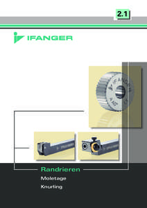 Metal forming / Knurling / Patterns