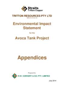 TRITTON RESOURCES PTY LTD ABN[removed]Environmental Impact Statement for the