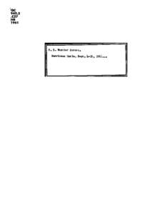 Hurricane Carla September[removed]preliminary report with the advisories and Bulletins issued U S Department of Commerce Weather Bureau