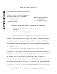 Microsoft Word - memorandum opinion[removed]Loudoun County[removed]doc