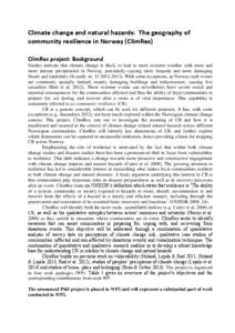 Disaster preparedness / Risk / Humanitarian aid / Security / Psychological resilience / Social vulnerability / Disaster risk reduction / International Decade for Natural Disaster Reduction / Vulnerability / Public safety / Management / Emergency management