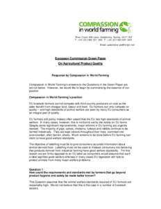 Microsoft Word - Green Paper response Nov 08 _2_.doc
