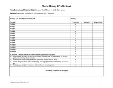 Microsoft Word - Glencoe World History-  Early Ages _print_.doc