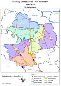 . ! Assembly Constituencies - Post delimitation State : Bihar