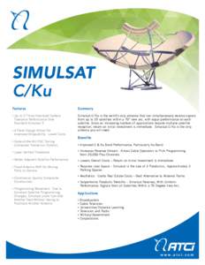 Electronics / Ku band / Antenna / EME / Technology / Satellites / Consumer electronics / Simulsat / Electronic engineering