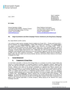 Arizona / Geography of the United States / Opposition research / Doug Ducey / Independent expenditure / Scott Smith / Ducey / Television advertisement / Clean Elections / Geography of Arizona / Year of birth missing / Phoenix metropolitan area