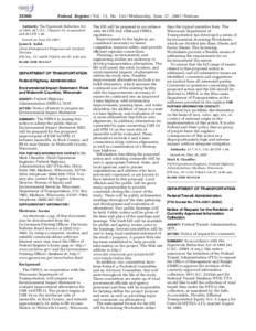 [removed]Federal Register / Vol. 72, No[removed]Wednesday, June 27, [removed]Notices Authority: The Paperwork Reduction Act of 1995; 44 U.S.C., Chapter 35, as amended;