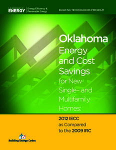 BUILDING TECHNOLOGIES PROGRAM  Oklahoma Energy and Cost Savings