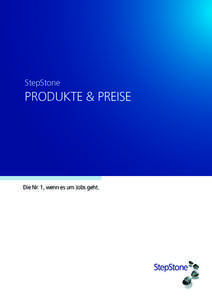 StepStone Produktkatalog 2015