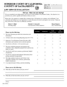 Master - Jury Service Evaluation Form (Read-Only)