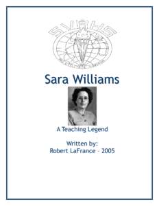 Microsoft Word - SaraWilliams