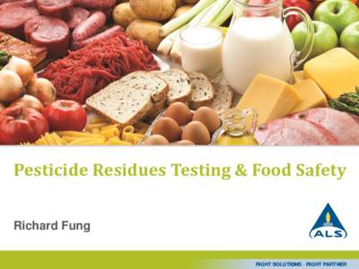 Pesticide Residues Testing & Food Safety