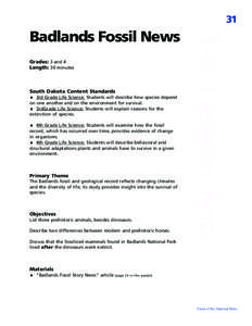 Biology / Paleontology / Hyracotherium / Evolution of the horse / White River Fauna / Paleozoology / Badlands National Park / Mesohippus / Horse / Cenozoic / Transitional fossils / Equidae