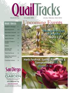 Botanical garden / Land management / Botany / Geography / Encinitas /  California / San Diego Botanic Garden / Garden