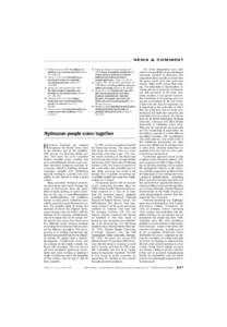 NEWS & COMMENT 7 Wardle, D.A. et al[removed]The influence of island area on ecosystem properties, Science 277, 1296–[removed]Tilman, D. et al[removed]The influence of functional diversity and composition