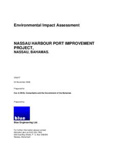 Environmental Impact Assessment  NASSAU HARBOUR PORT IMPROVEMENT PROJECT, NASSAU, BAHAMAS.
