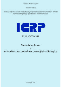 Fundaţia „Horia Hulubei“ în colaborare cu Institutul Naţional de C&D pentru Fizică şi Inginerie Nucleară 