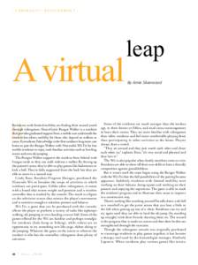 Community Development  leap A virtual