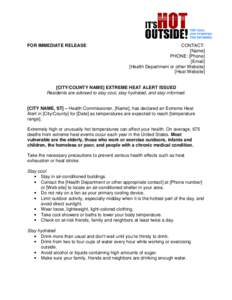 Microsoft Word - press release.doc