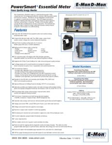 Electrical engineering / Electricity meter / Current transformer / Modbus / AC power / Power factor / Transformer / Power quality / Electromagnetism / Technology / Electric power