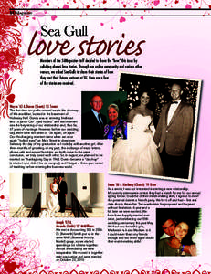 SUMagazine  Sea Gull love stories Members of the SUMagazine staff decided to share the “love” this issue by