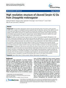 Serine protease inhibitors / Protein domains / Uterine serpin / Biology / Serpin / Biochemistry