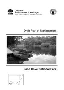 Lane Cove National Park - Draft plan of management