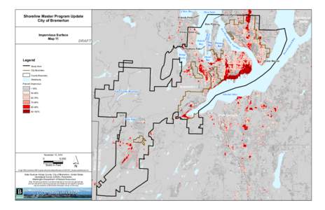 Chico Bay  Shoreline Master Program Update City of Bremerton  Erlands Point