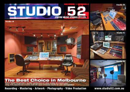 Studio B  Studio A Studio C