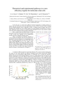 New materials combinations for bulk heterojunction PV, yielding high efficiency cells