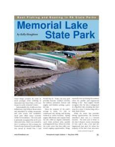 B e s t F i s h i n g a n d B o a t i n g i n PA S t a t e P a r k s  Memorial Lake State Park  photo-Spring Gearhart