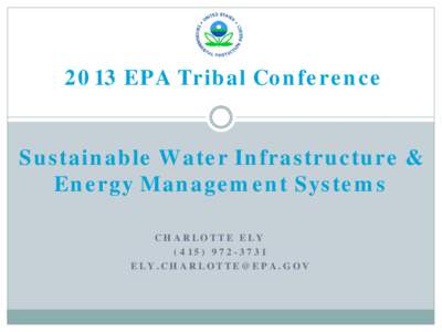 EPA Region 9 Sustainable Water Infrastructure and Climate Change Initiative