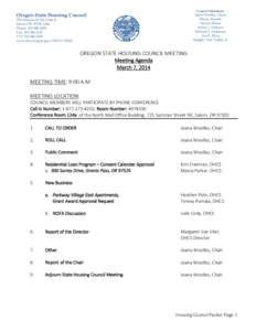 Microsoft Word - OSHC_3-7-14 Meeting Agenda
