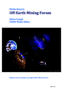 Microsoft Word - Off Earth Mining Forum Media Report.docx