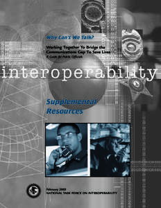 Interoperability Supplemental Resources