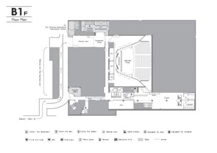 Floor Plan EV (for Yokohama International Orgarnization Center)  Vending