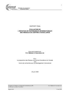 Microsoft Word - IPI Evaluation Final Report-FR-Feb 3 CAD.doc